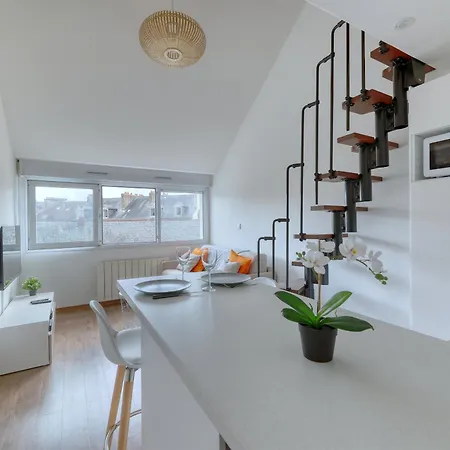 Center Flat 4 Persons 公寓 南特