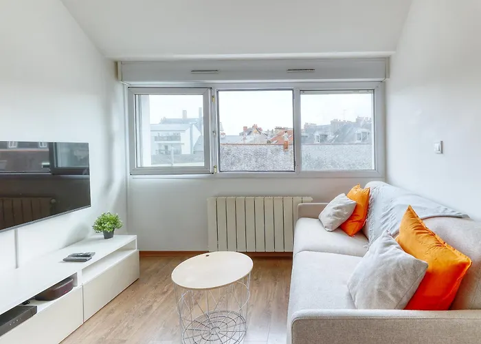 Daire Center Flat 4 Persons Nantes