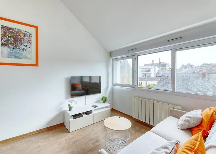 Daire Center Flat 4 Persons Nantes